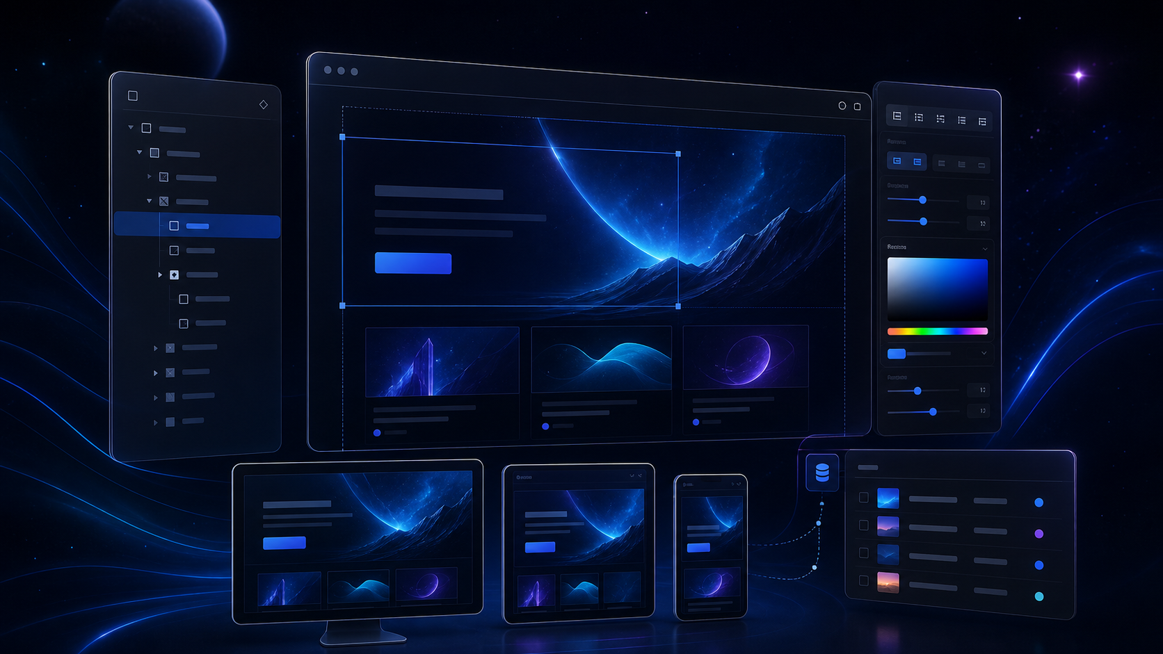 Conception visuelle d’un site responsive avec Webflow