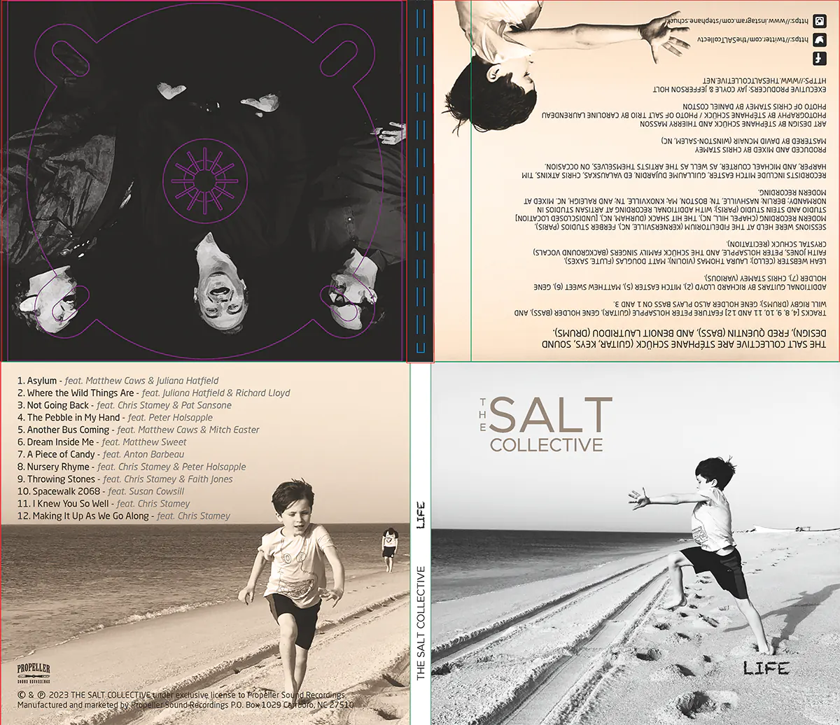 CD pochette imposition The Salt Collective